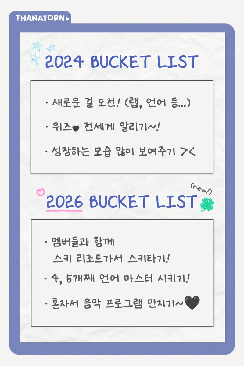 officialTheWind's tweet photo. [🎂] HAPPY DAY

2026 BUCKET LIST☘

#더윈드 #THEWIND #The_Wind
#김희수 #타나톤 #최한빈 
#박하유찬 #안찬원 #장현준 https://t.co/cN3IekSetP