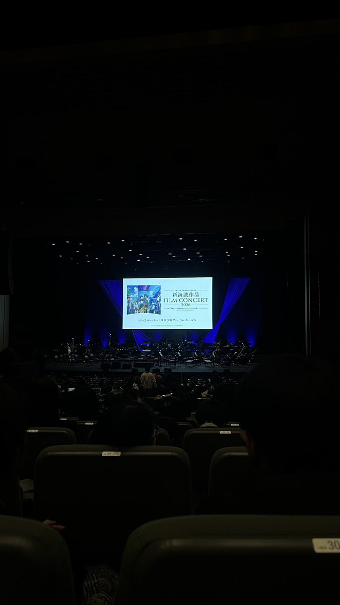 mn_o27's tweet photo. #新海誠作品フィルムコンサート に行ってきました✨
「君の名は。」公開から10周年、おめでとうございます。こうして客席から皆さんと一緒にお祝い出来たことすごく嬉しかったです🙂‍↕️⋆꙳
ゲストで出てくださった方々の歌声や素敵な演奏に心洗われました☺️ https://t.co/Xqar6NZtN7