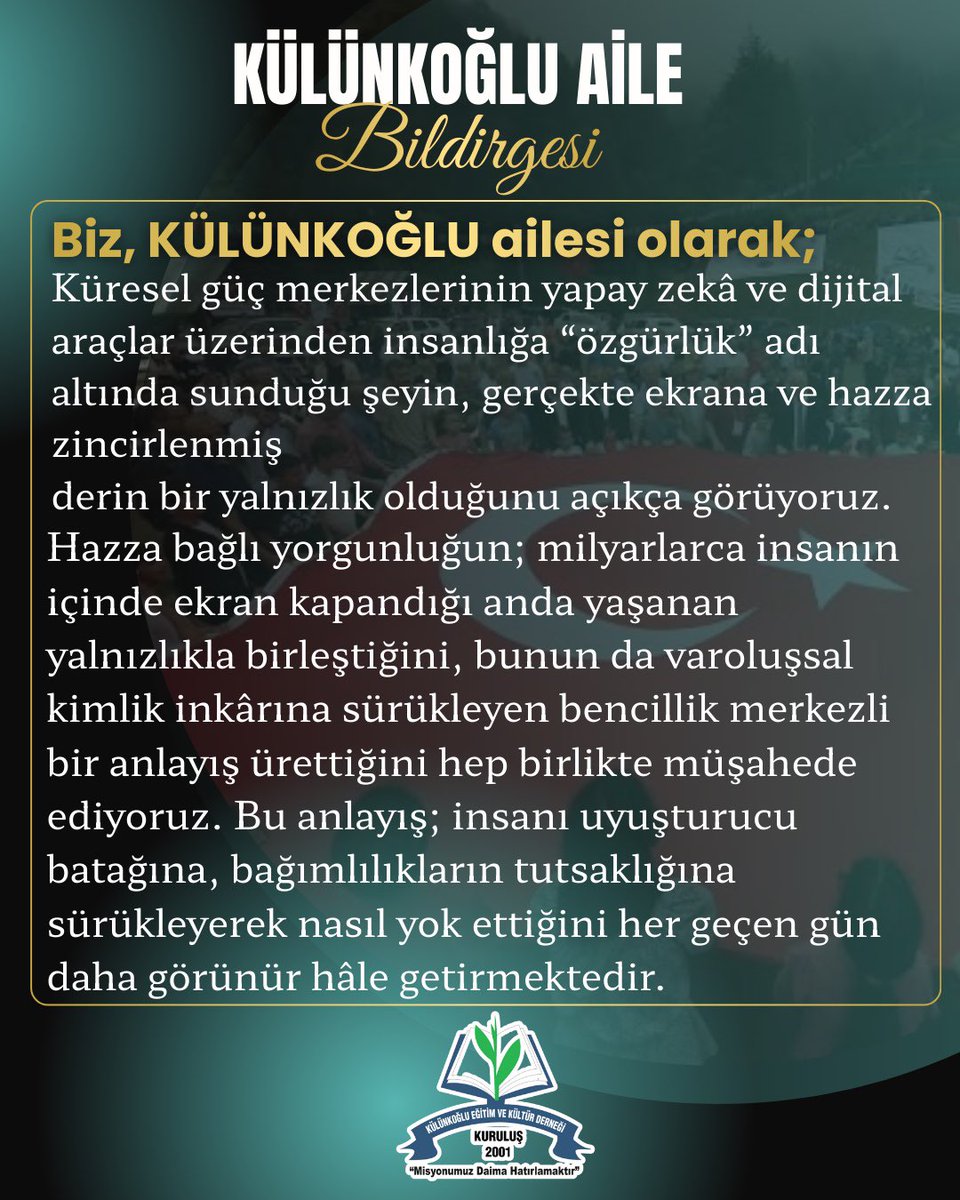 Külünkoğlu Derneği tweet media