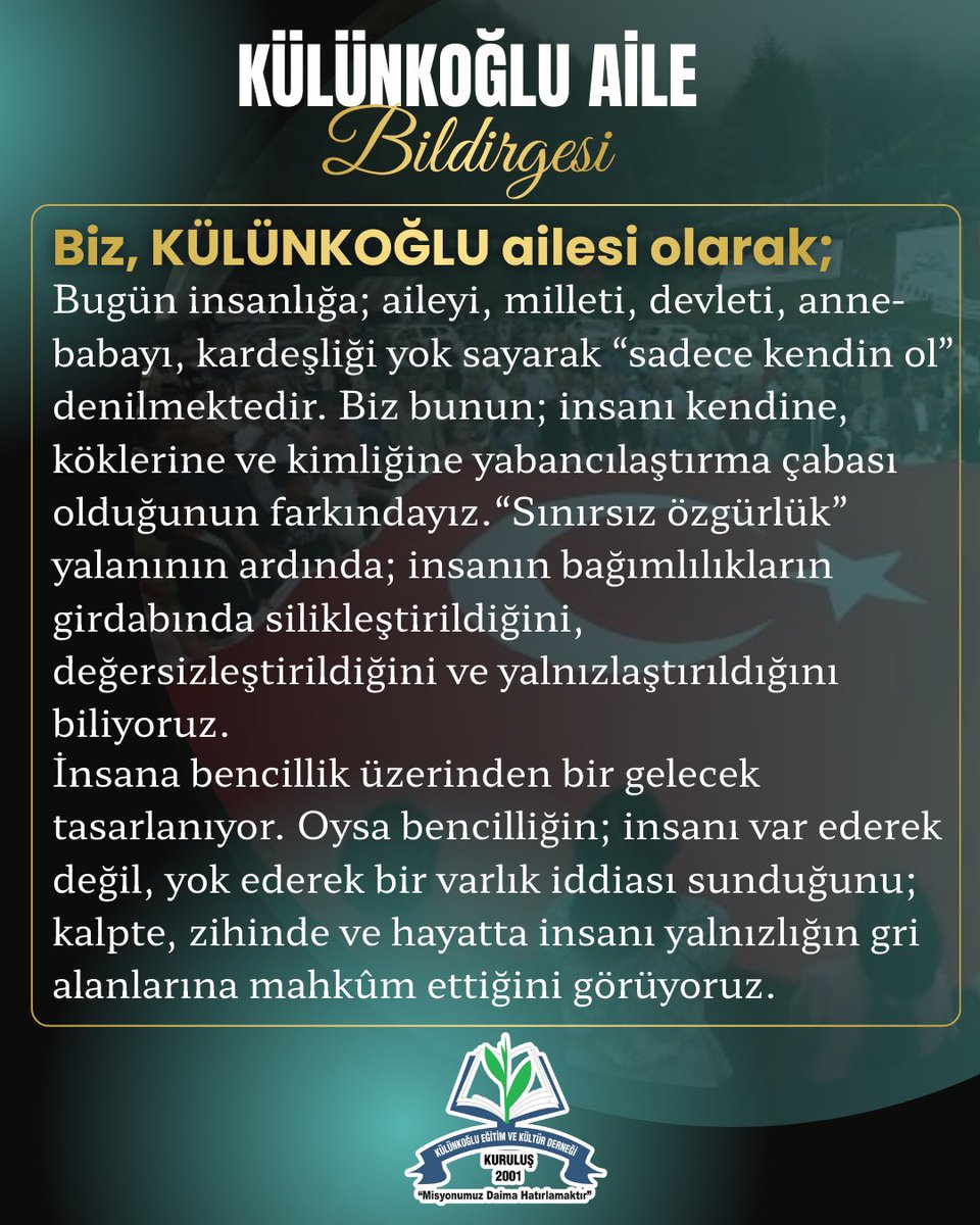 Külünkoğlu Derneği tweet media