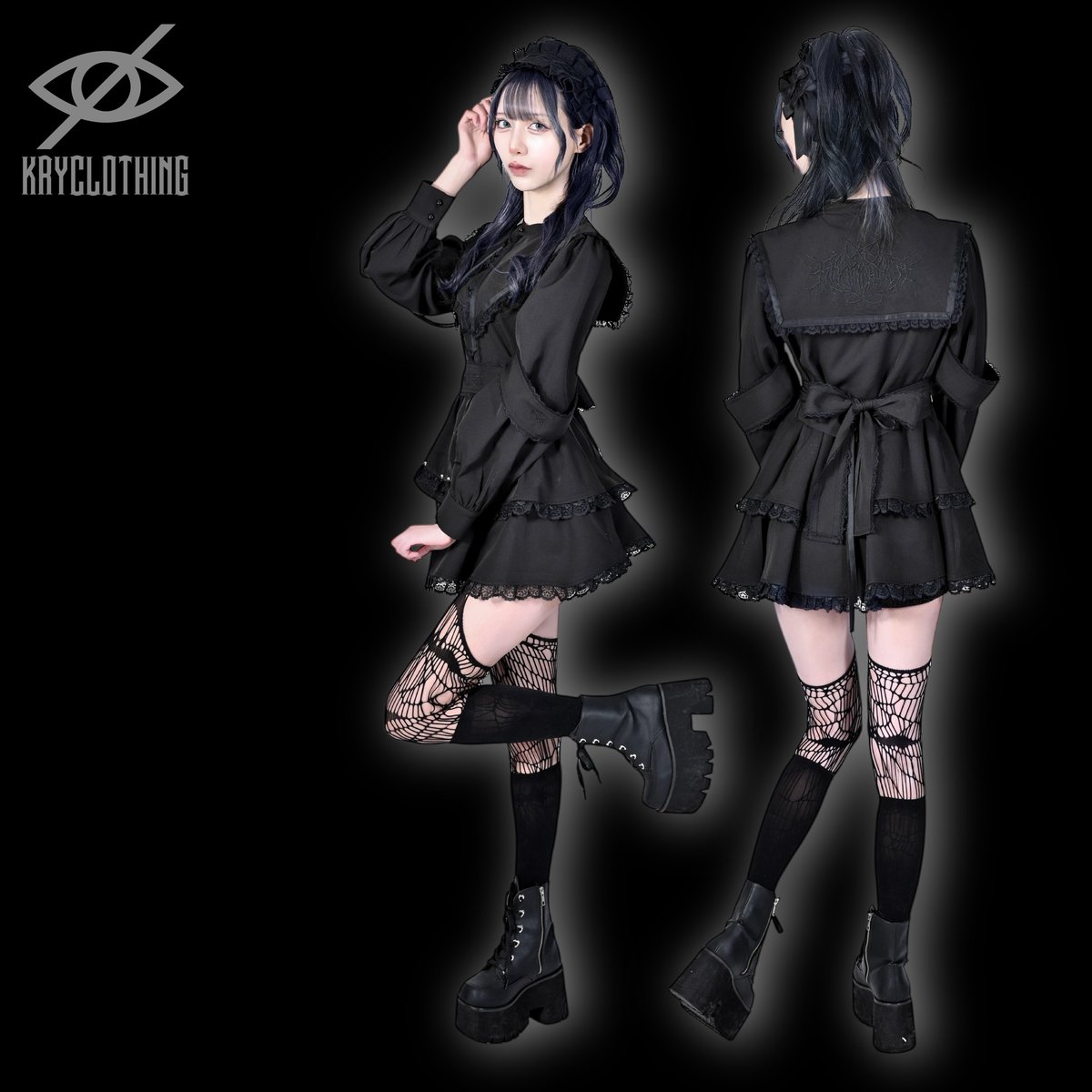 news】 明日21:00- 「SINKEITU」 オンライン販売開始 KRYロゴ襟と脱着 