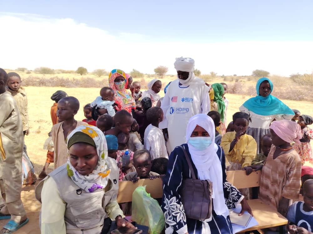 HDPO12's tweet photo. HDPO conducted community-based MUAC screening for children 6–59 months and IYCF awareness sessions in Bamna, North Darfur on 4 Feb 2026. 

Supporting early identification of malnutrition and improved infant and young child feeding practices.
Implemented with @ReliefIntl and funded by @StateDept , USAID/BHA.

👩‍🍼 130 women (mothers & pregnant women) reached with key IYCF messages. Identified cases were classified and referred in line with nutrition protocols.

 Community Nutrition Volunteers were equipped with MUAC tools and forms to continue screening and awareness activities for 2 months.

#HDPO 
#Nutrition 
#MUAC 
#IYCF 
#ChildNutrition 
#NothDarfur
#Sudan