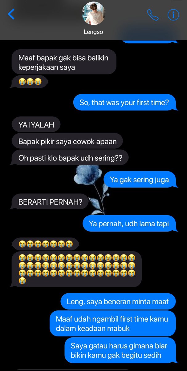 Matcharon__'s tweet image. P.s: jangan ditiru ya dear, no sex before marriage.