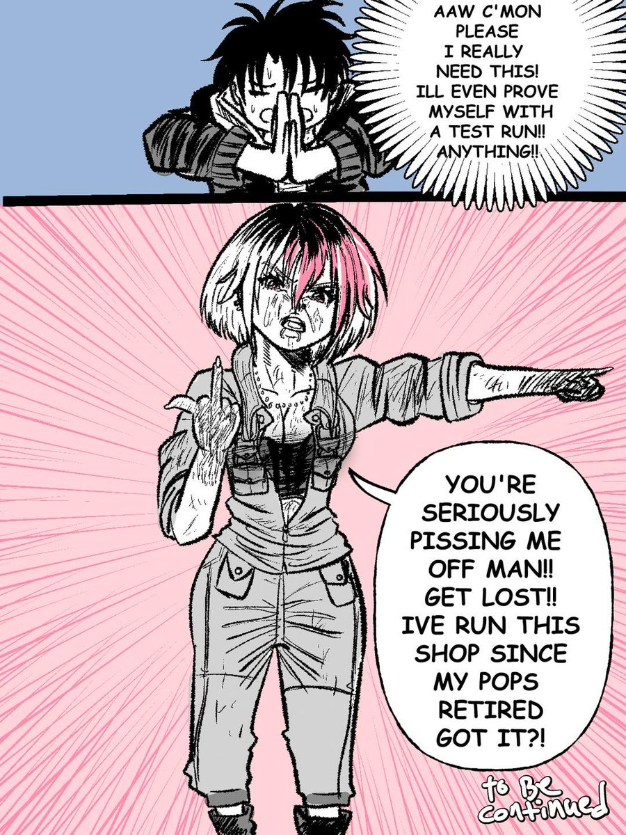 SaulRuvalcaba14's tweet photo. Getting a mechanic job with a tomboy gal as your boss
#AnimeArt #MangaArt #OriginalCharacter #IndieManga #ArtistOnTwitter #DigitalArtist #イラスト #創作 #オリキャラ #絵描きさんと繋がりたい #漫画好きと繋がりたい #一次創作 https://t.co/MXSoqRNfVp