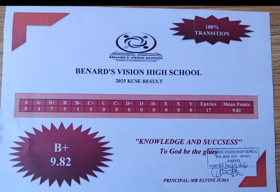 Benards Vision School tweet media