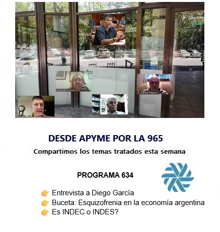 DESDE APYME: RESUMEN DE NOTICIAS - PROGRAMA 634
tinyurl.com/3rfadhu4