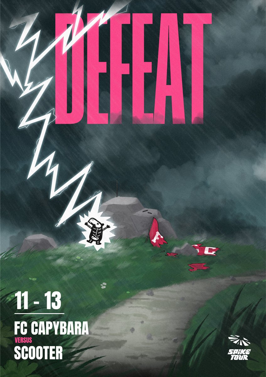 Defaite 11-13 vs #SCOOTER

Dommage on était bien revenu dans ce match!

on commence donc en 0-1 dans c'est <a href="/OpenTourFrance/">Le Tour</a>