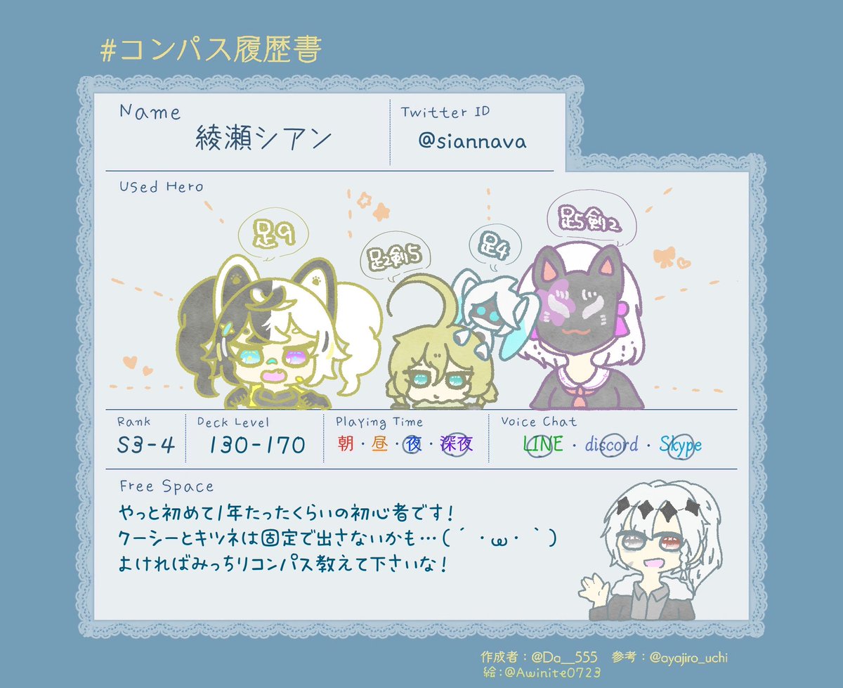 綾瀬シアン tweet media