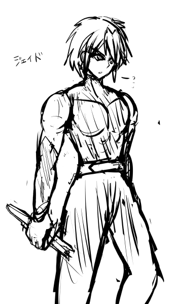 中2妄想話時代の主人公は普通に?男でした
当面の敵組織の「総帥」の改造クローン体の1人、元は古典的なナンバー序列持ち戦闘集団に属していて反逆して総帥に奇襲、返り討ち、ズタボロ瀕死の状態をヒロインに発見された所から話が始まってたイメージ

同じツラの女キャラもいる設定 