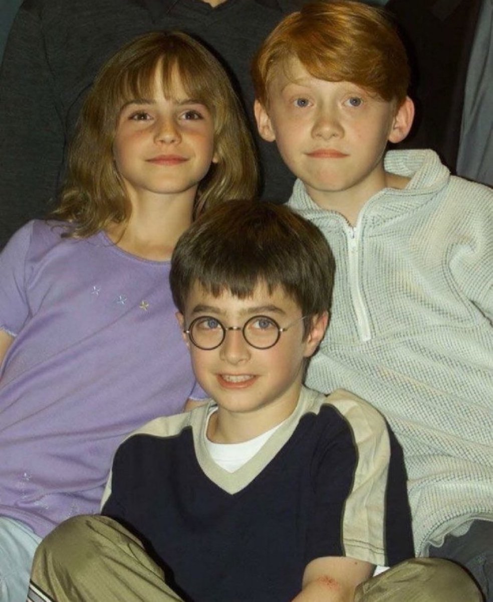 TheDailyHPotter's tweet photo. Their first photo shoot 📸 https://t.co/9XzDzNY6ao