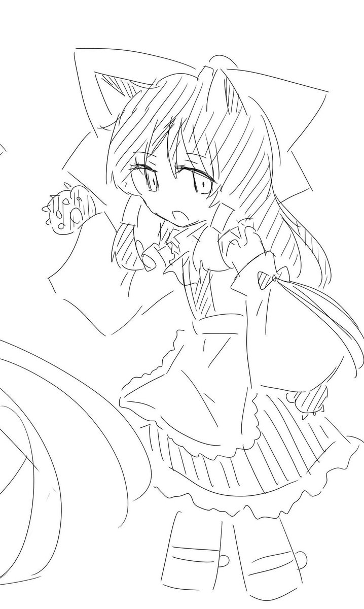 超簡易的ねこ霊夢