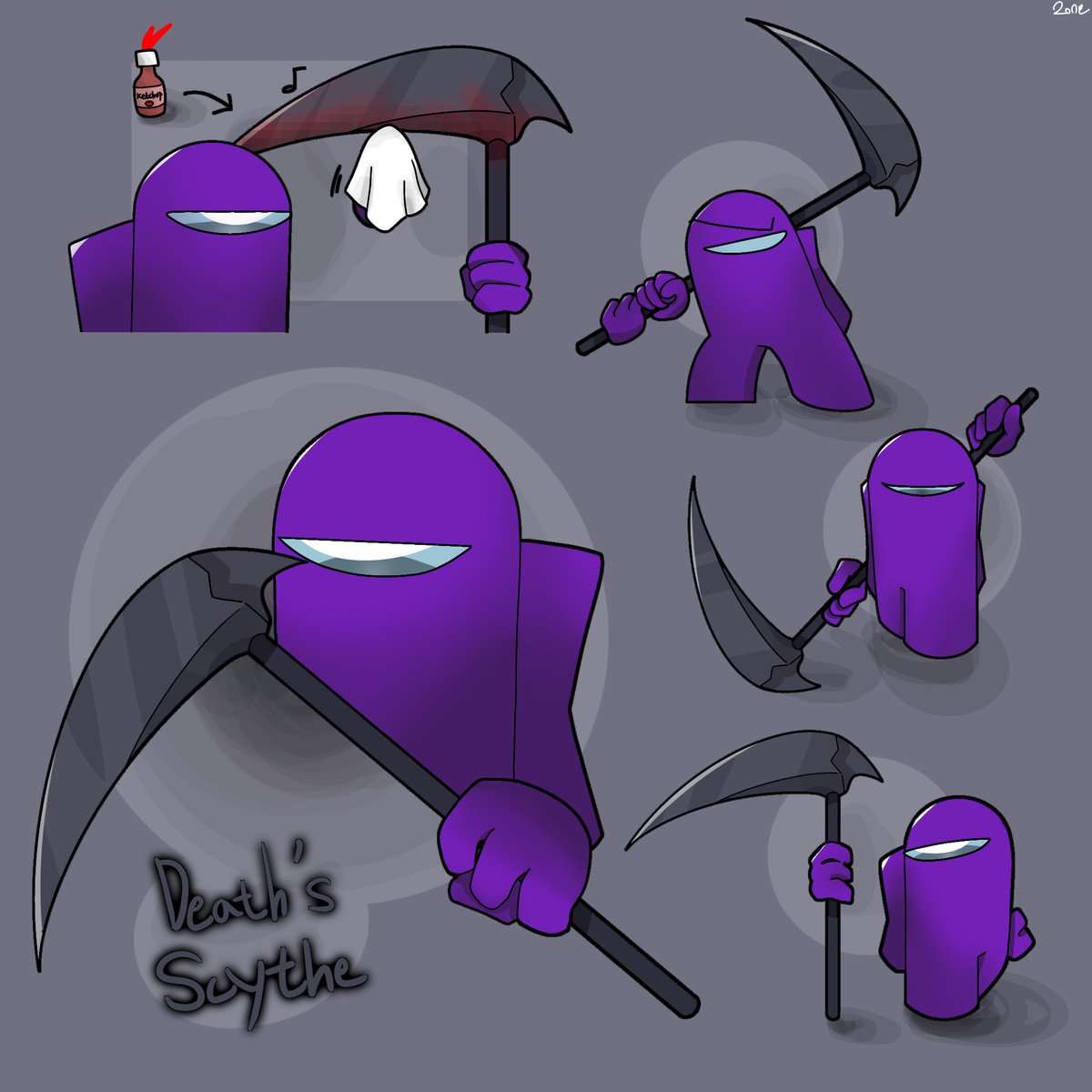 Purple's new weapon‼️✨️
(not official)
#rodamrix #rodamrixfanart #AmongUs #amongusfanart