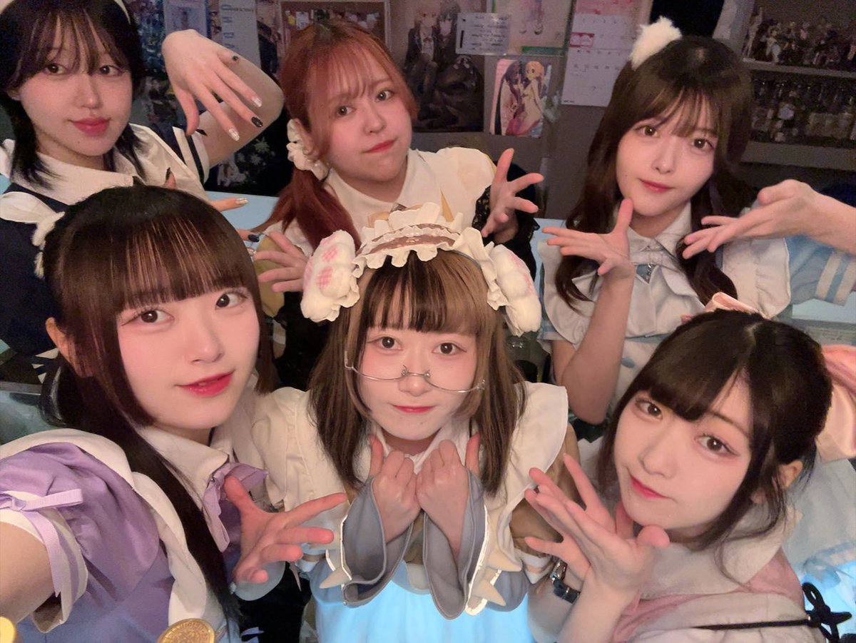 みらくるぱれっとオープンなのです🎀

本日はしぃな🍓うさぎ🐰ゆら🐧るい🐼りか🪼みい🔰でお待ちしているのです！

新人のみいちゃん🤎出勤しているのです❣️
ぜひ会いに来てほしいのです(#^.^#)