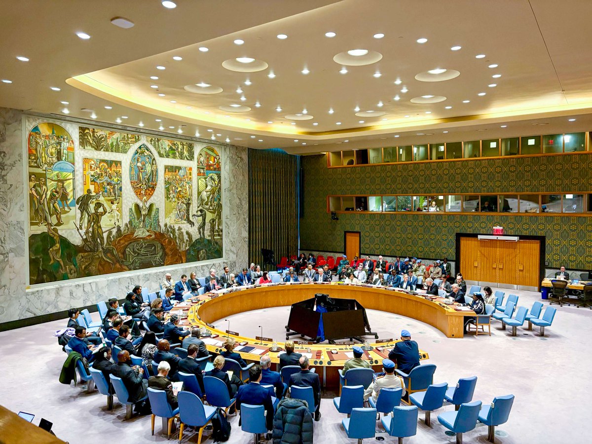 UNPeacekeeping's tweet photo. This week marked the 20th @UN #PoliceWeek.

Peacekeeping Chief @Lacroix_UN briefed the Security Council on the contributions of @UNPOL to peacekeeping.

United Nations Police is a key component of UN Peacekeeping and plays an indispensable role in fulfilling its mandate. https://t.co/ZkOfr7kpXc