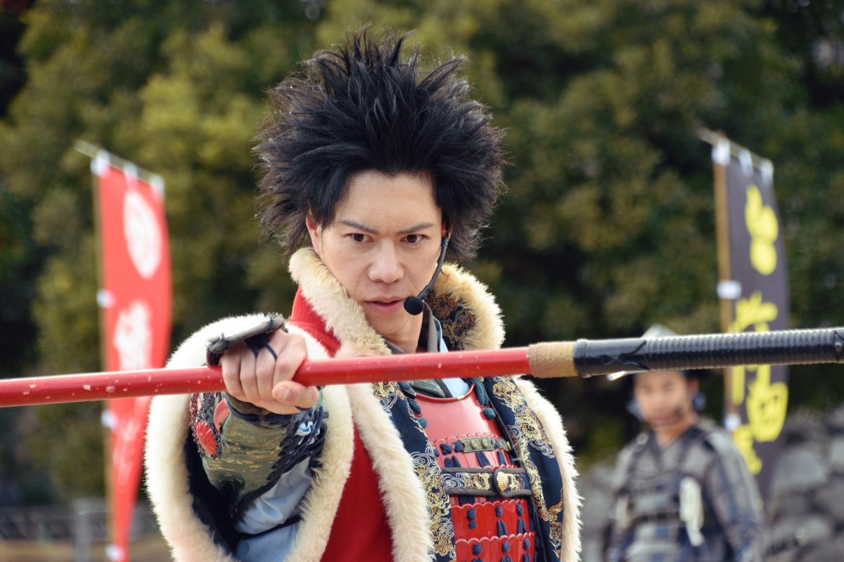 儂の出立まであと51日 #名古屋城 にて朱槍に想い込めて演武披露 数年