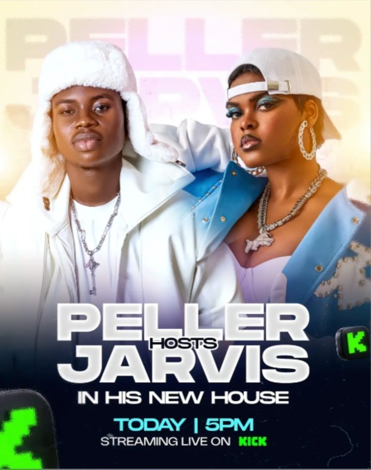 desmond65709's tweet photo. Peller and Jarvis Streaming together today 5pm. Don't miss out. Happening on KICK APP, Download KICK app and follow peller verified โ
๏ธ. Today go sweet o #PellerXJarvisStreamOnKick
#PellerMotion https://t.co/MFSgRW6WfS https://t.co/IQjR0TKwcx