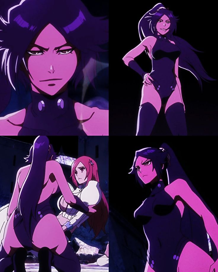 fubukitweets's tweet image. Bleach is famous because of Yoruichi