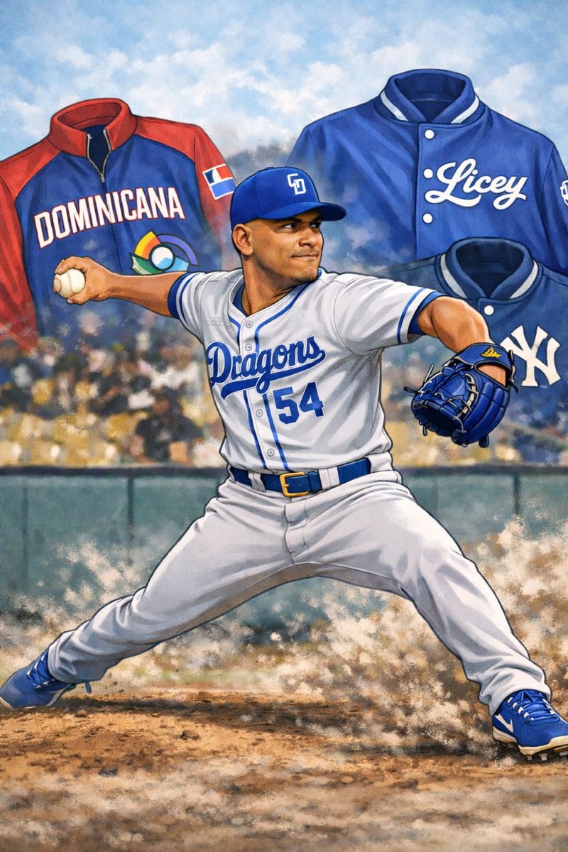 a_abreu36's tweet photo. Una historia que apenas empieza…¡Vamos por más! 
- 

#AlbertAbreu #Abreu54 #ChunichiDragons #TigresDelLicey #DominicanoyYa https://t.co/zOcoDljZex