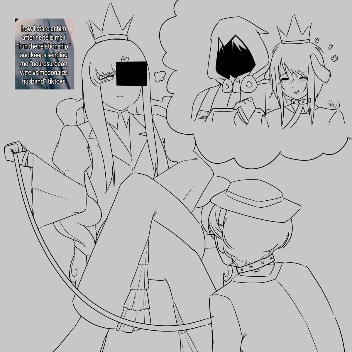 he wants that pillow princess treatment again :(
#ichance #ellertrapped #itrapped