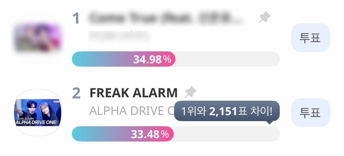 알파드라이브원 투표총공팀 tweet media