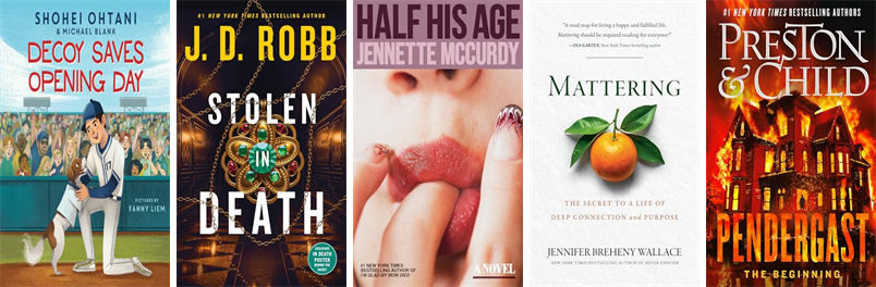 hooksettlibrary's tweet photo. This week the Hooksett Public Library has 144 new books.  New items include Dear Debbie, Heated Rivalry, Decoy Saves Opening Day, Stolen in Death, Half His Age, Mattering, Pendergast, Football, The Final Score, Vigil, One &amp; Only, and Eat Your Ice Cream. https://t.co/XKgIANnfYx https://t.co/KPG3L5mjTN
