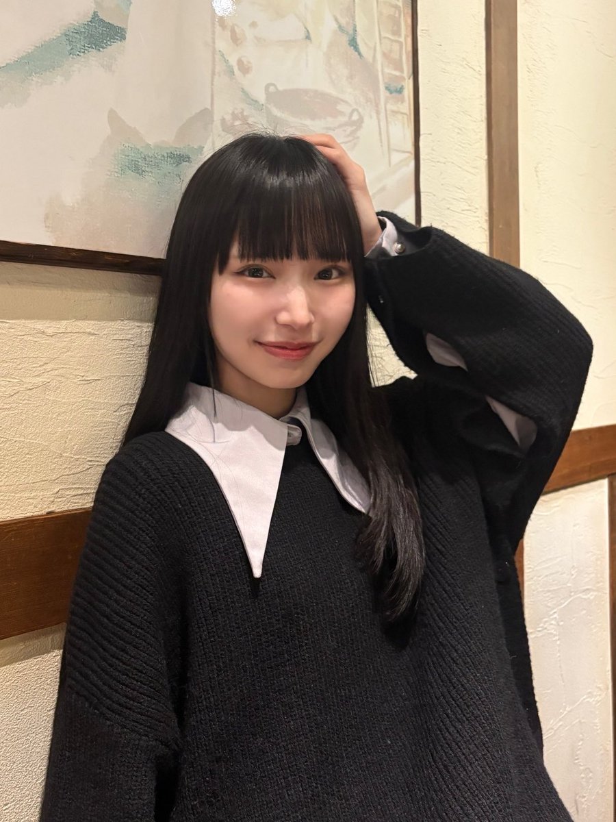 とぅるんとぅるんもかわいい🥰💖✨ 前髪も真っ直ぐになっていて