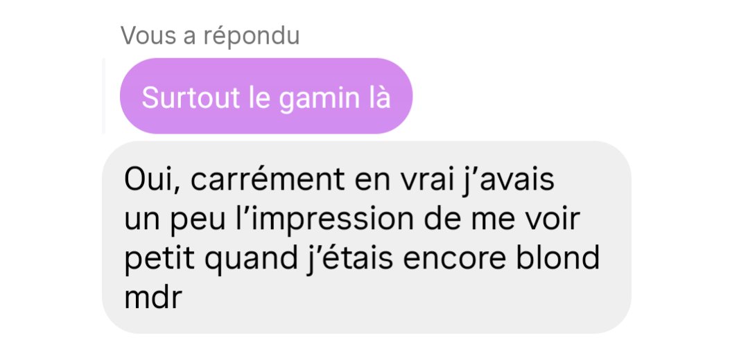 Il ressemble à mon frère enfant comme deux gouttes d'eau c'était trop bizarre (et je suis pas folle, mon frère lui même est d'accord)