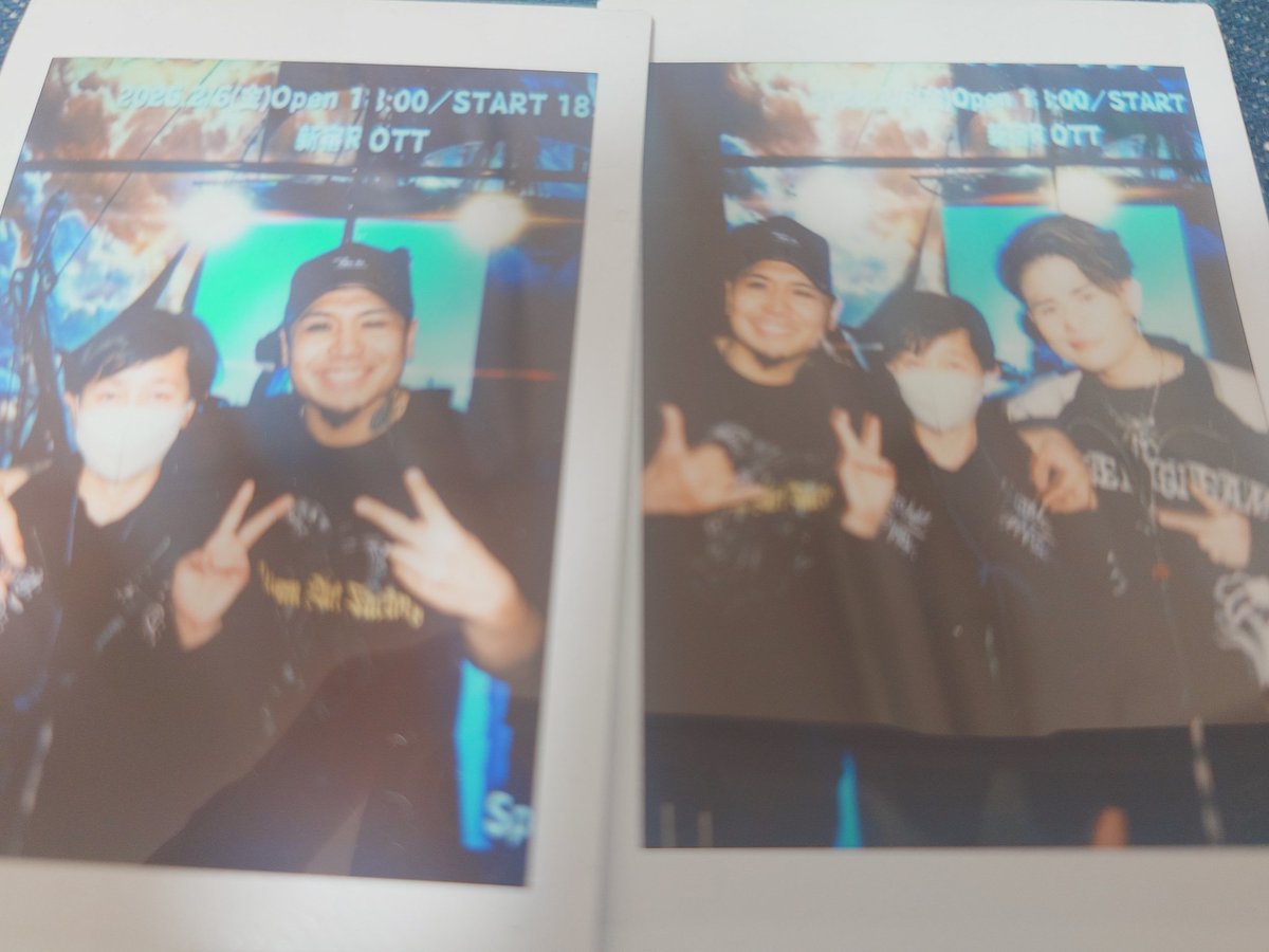 昨日物販行ったんだけど、よく考えたらチェキ、サイン入りにするの忘れ