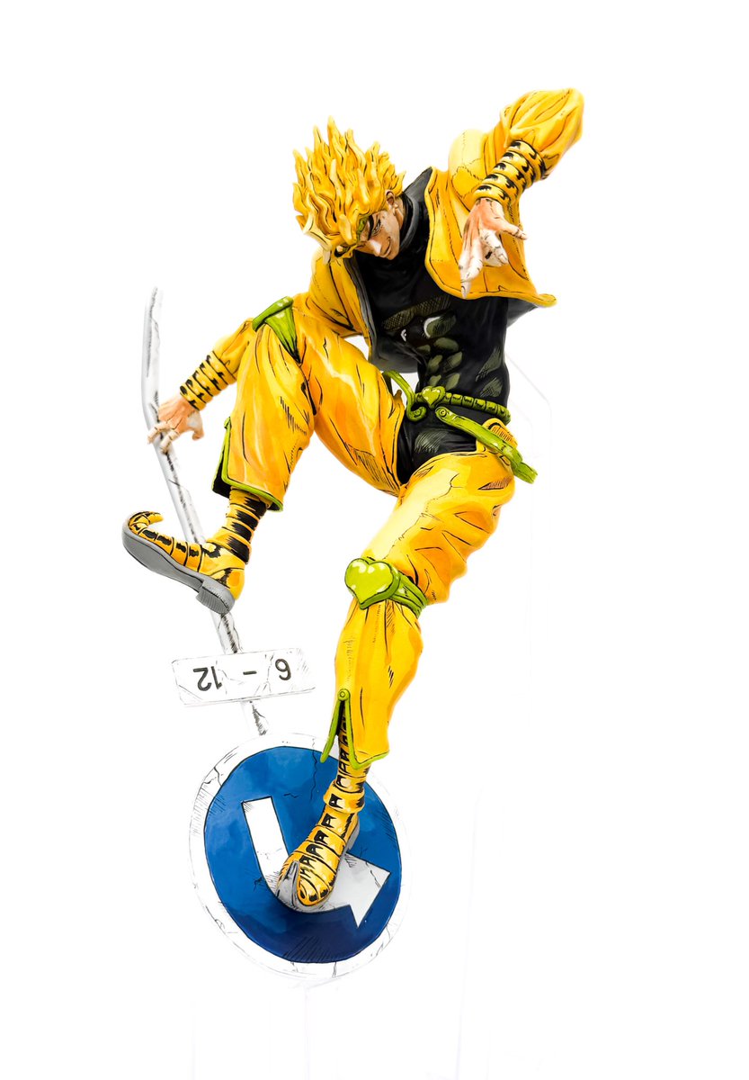 dioをイラスト風にリペイント。 ザワールドも進行中です。