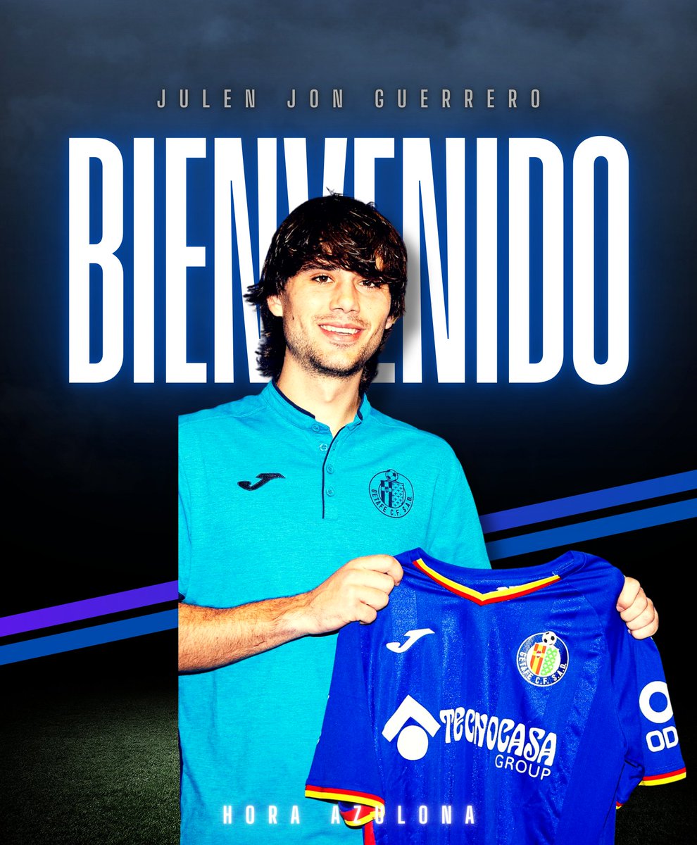 HoraAzulona's tweet image. 🚨 𝐎𝐅𝐈𝐂𝐈𝐀𝐋 | Julen Jon Guerrero, refuerza el ataque del filial de Manu del Moral. 

Llega libre tras su paso por Arenteiro, Amorebieta y los filiales de Real Madrid, Alavés y Roma.

#VamosGetaB 💙