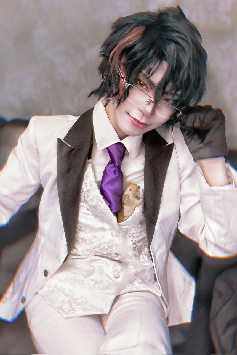 cos※ゲーム内ホスト衣装 
カインセイでした🔑🐍楽しすぎたな……
#mad伝説0207