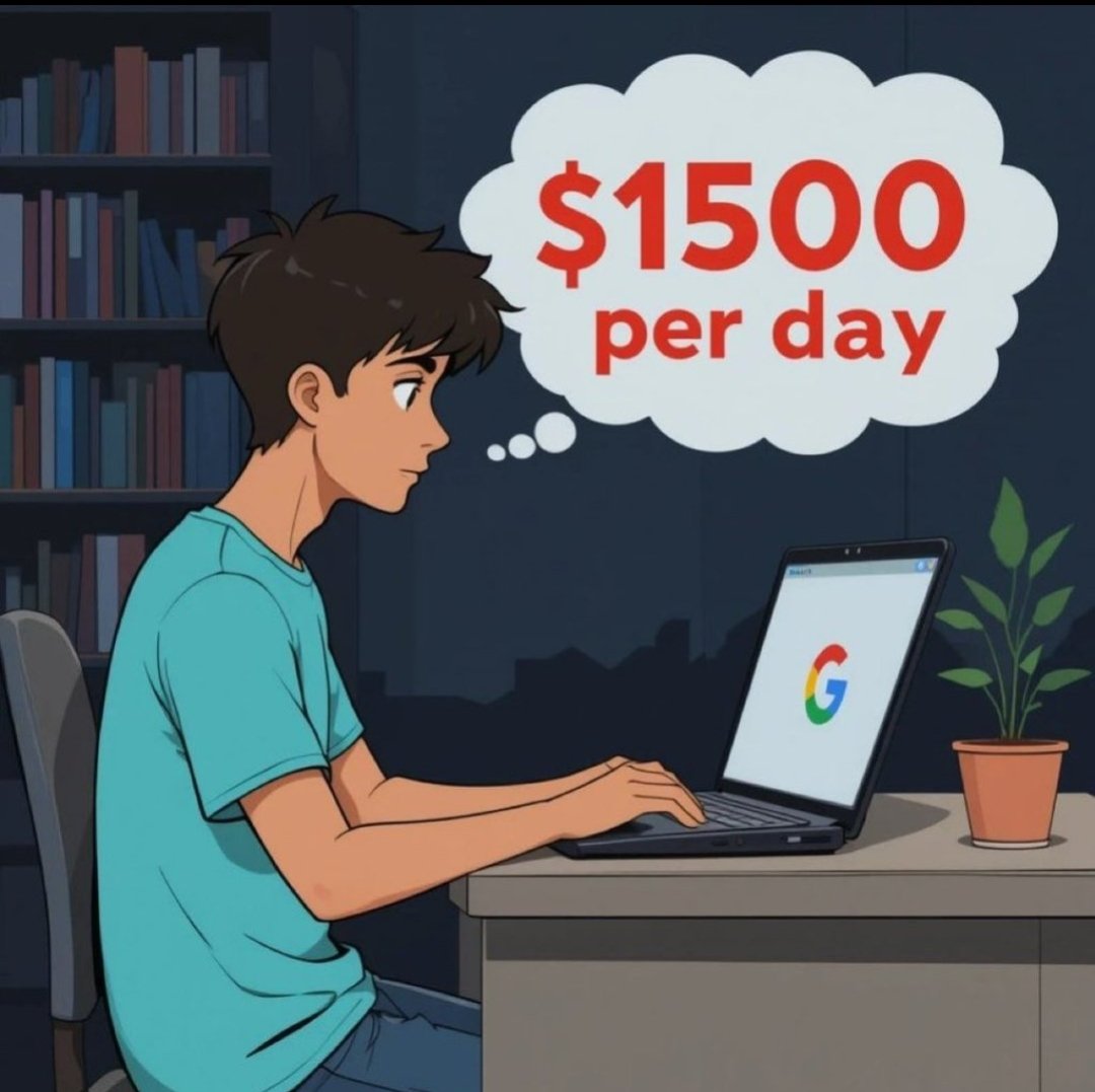 Broke? Jobless? Feeling stuck?
Google is paying $1,500 a day — and you don’t need a resume.

All it takes is:
📱 A phone
🌐 Internet
⏱ 5 minutes a day

✅ Like this post
💬 Comment “Google”
🔁 Retweet
👣 Make sure you’re following so I can DM you the details