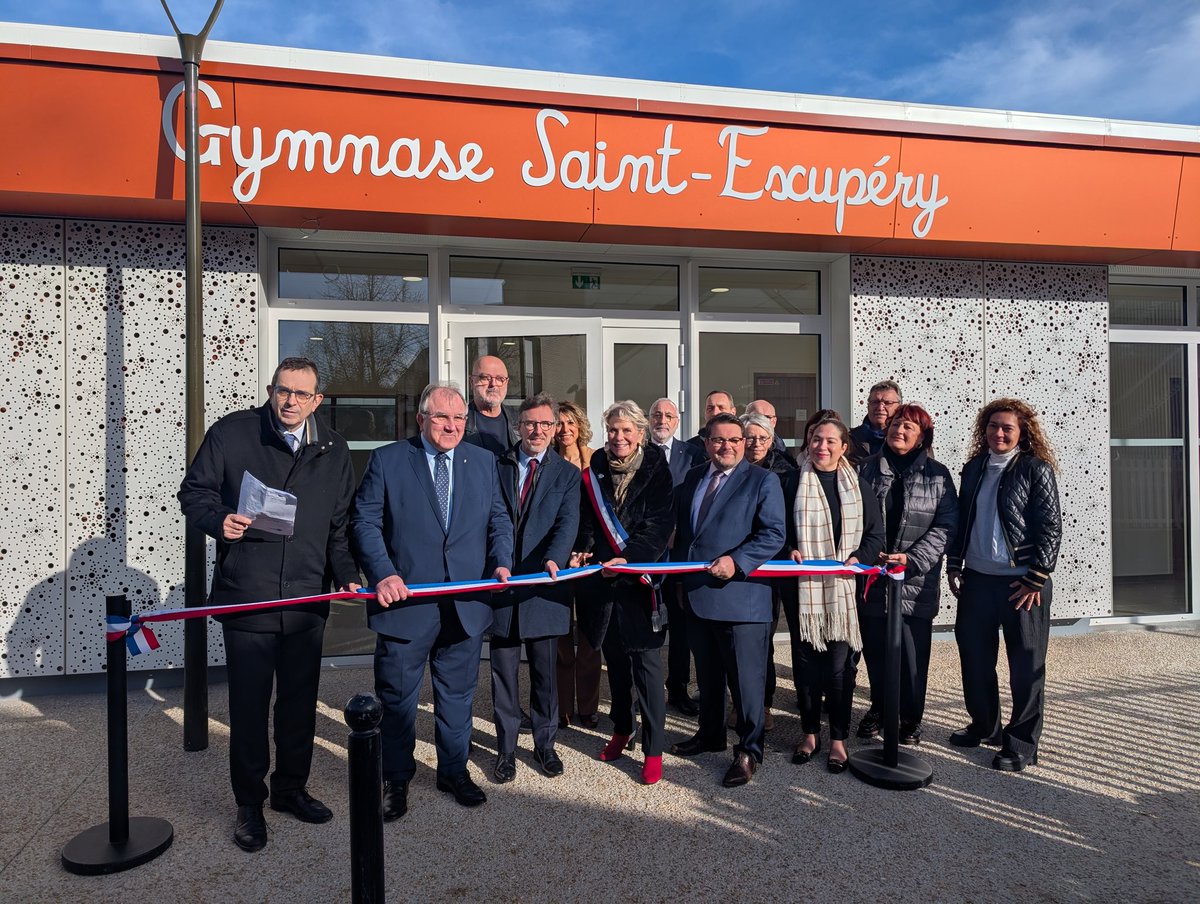Image de Préfet du Val-de-Marne - #Inauguration&nbsp;| Le&nbsp;Préfet du Val-de-Marne&nbsp;a inauguré ce matin à Ormesson-sur-Marne le gymnase Saint-
