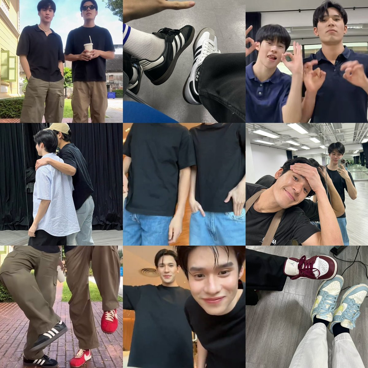 พฤติกรรมของพวกเฟื่อนนี่มันชวนคันหัวเนาะ 1 สัปดาห์มี 7 วัน พวกนางใส่ชุดคู่กันไปแล้ว 8 😌