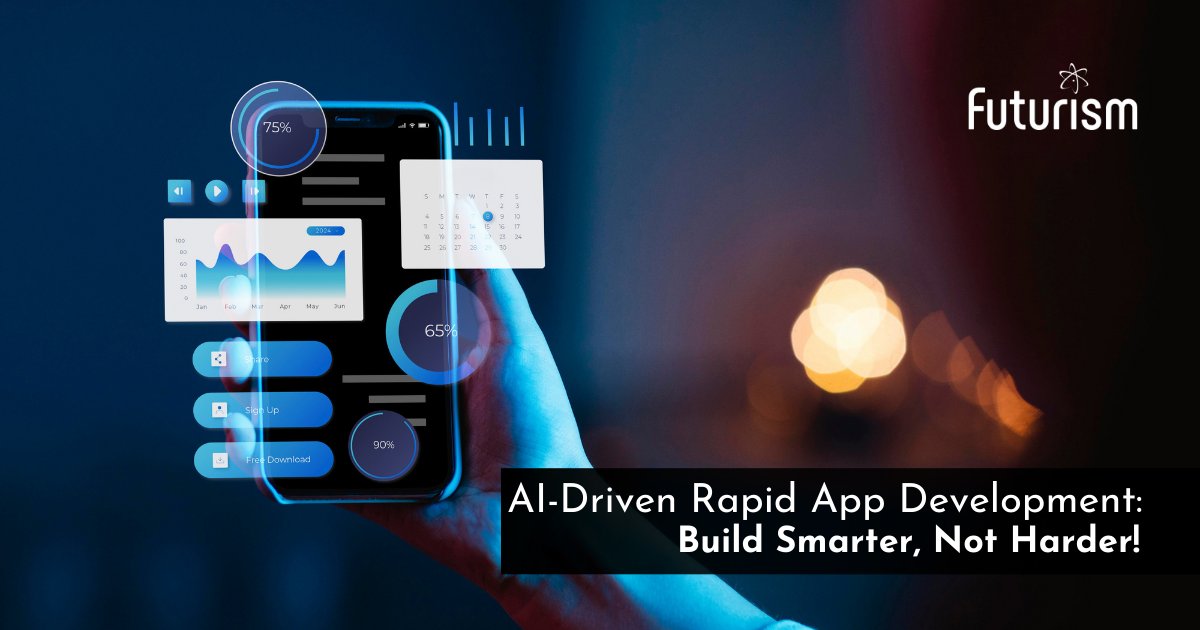 Revolutionize #appdevelopment with #AI.

#FuturismTechnologies offers speed, innovation, &amp; efficiency in one platform.

Join the app innovation forefront: futurismtechnologies.com/services/ai-ra…

#DigitalTransformation #LowCode #TechTrends