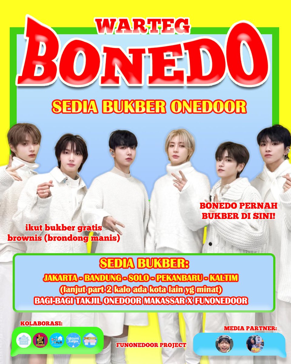 #WARTEGBONEDO 🍜💙🏠 tweet media