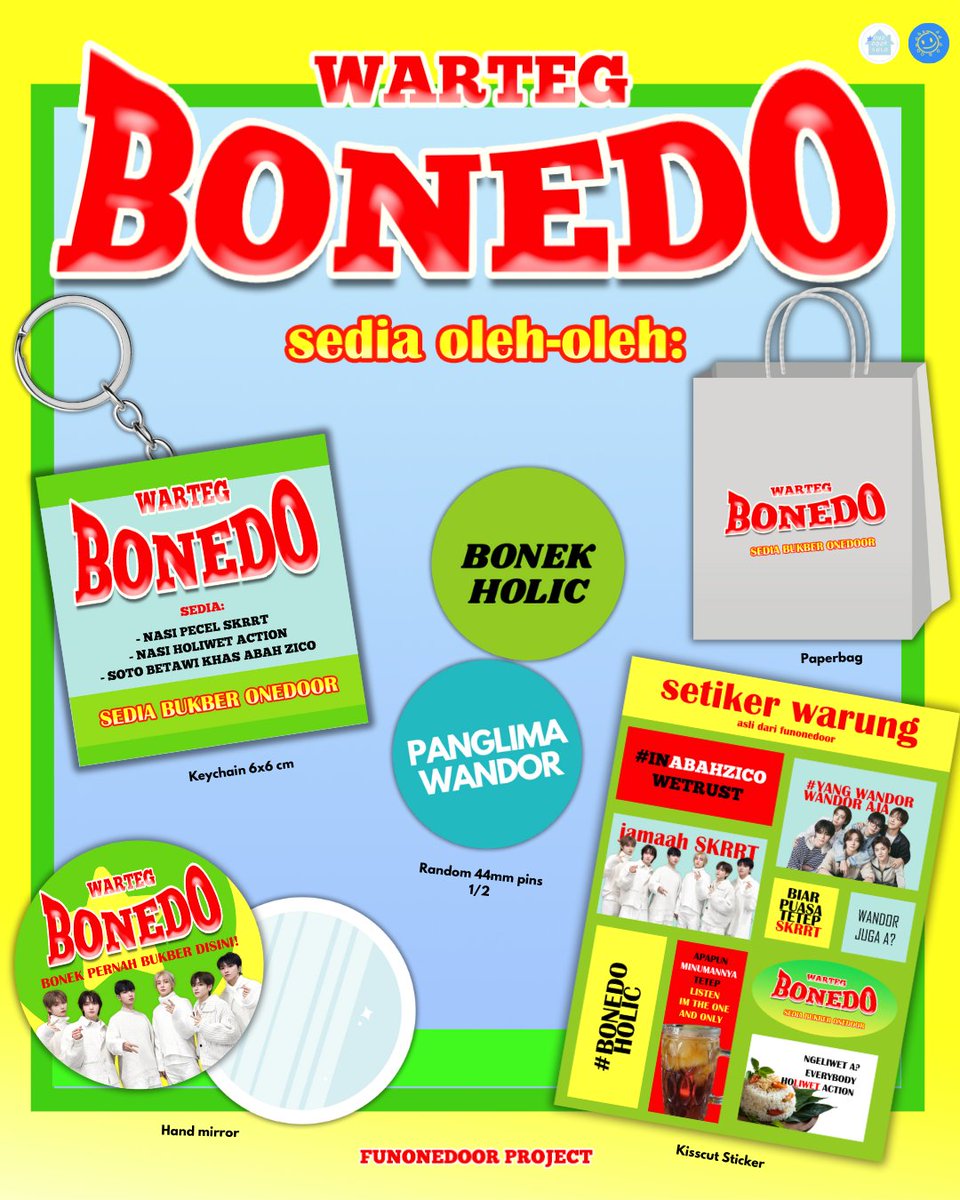 #WARTEGBONEDO 🍜💙🏠 tweet media