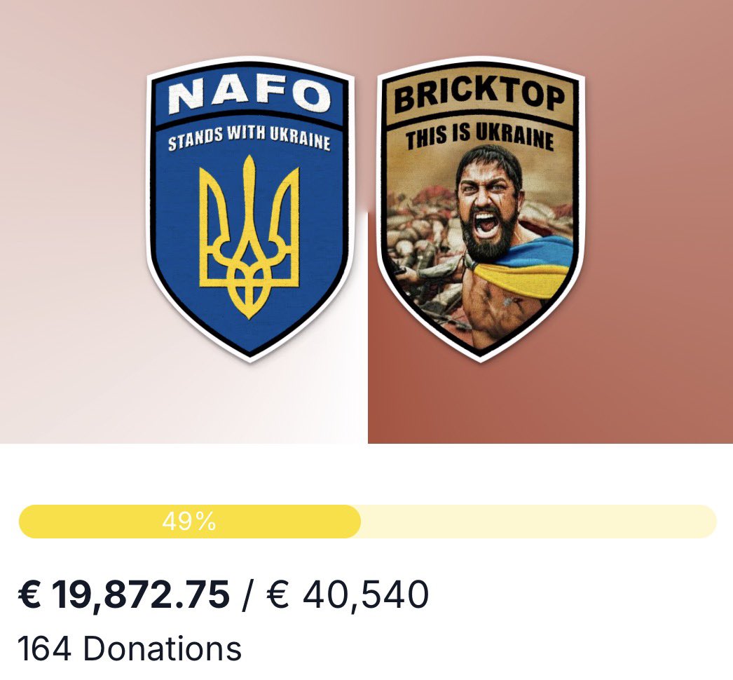 We’re so close to hitting 50% of the fundraiser!

Half way there and this is down to just 164 people which shows just how important every single donation is. 

Thank you so much from the bottom of my heart. 

If you would like to help you can do so here: help99.co/patches/brickt…