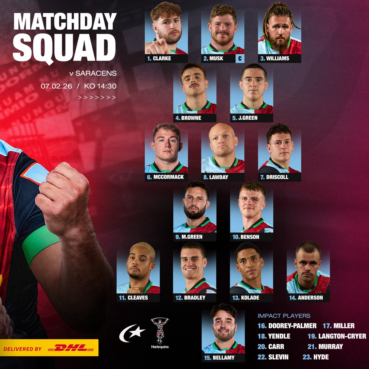 #RugbySaracens tweet media