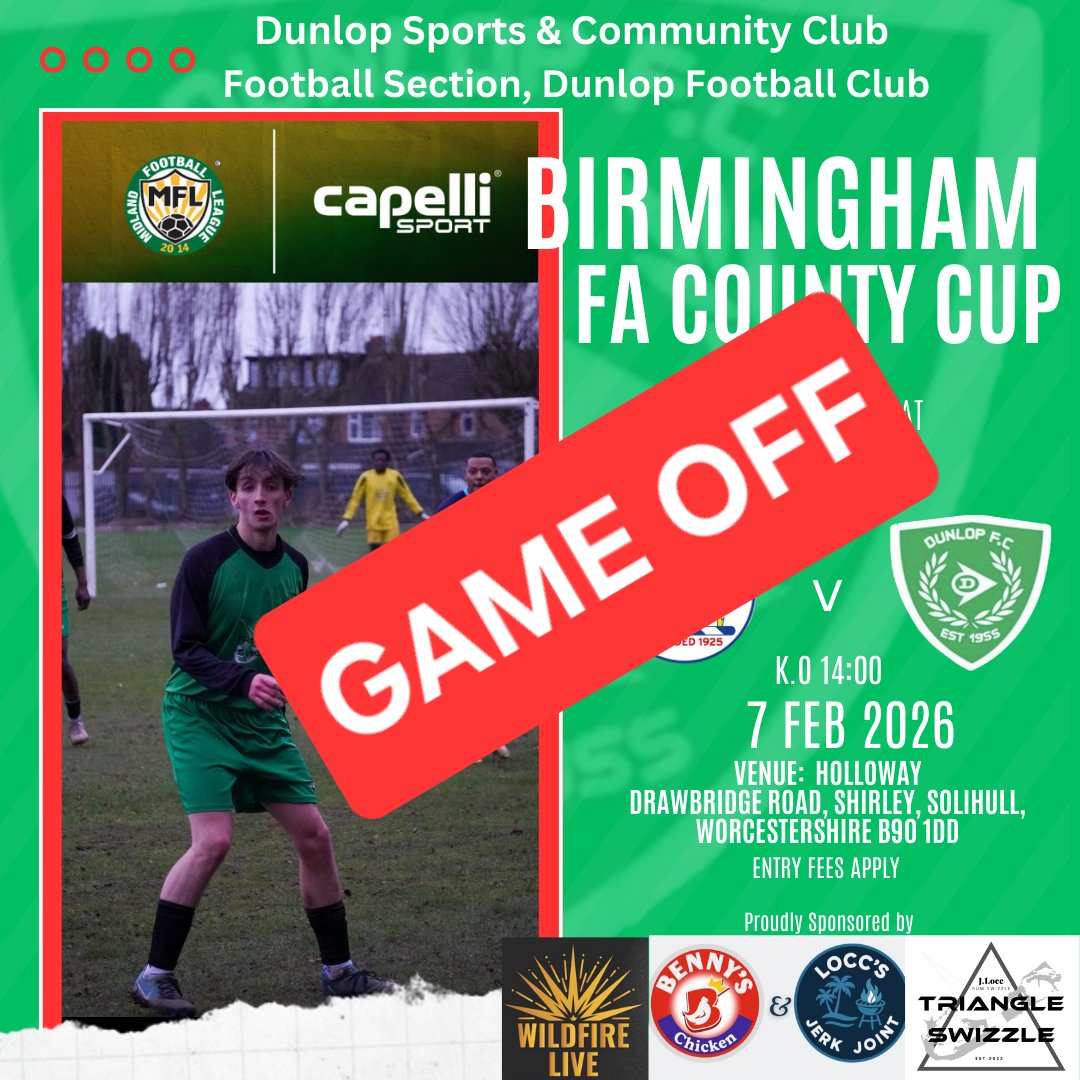 Dunlop Football Club tweet media