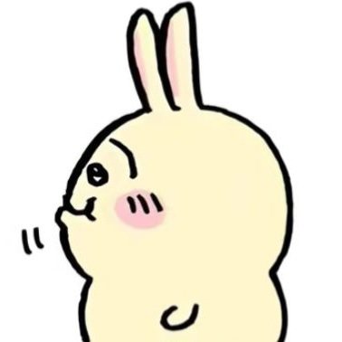 Chiikawa and Hachiware side face look so normal and cute!! Then there's Usagi...