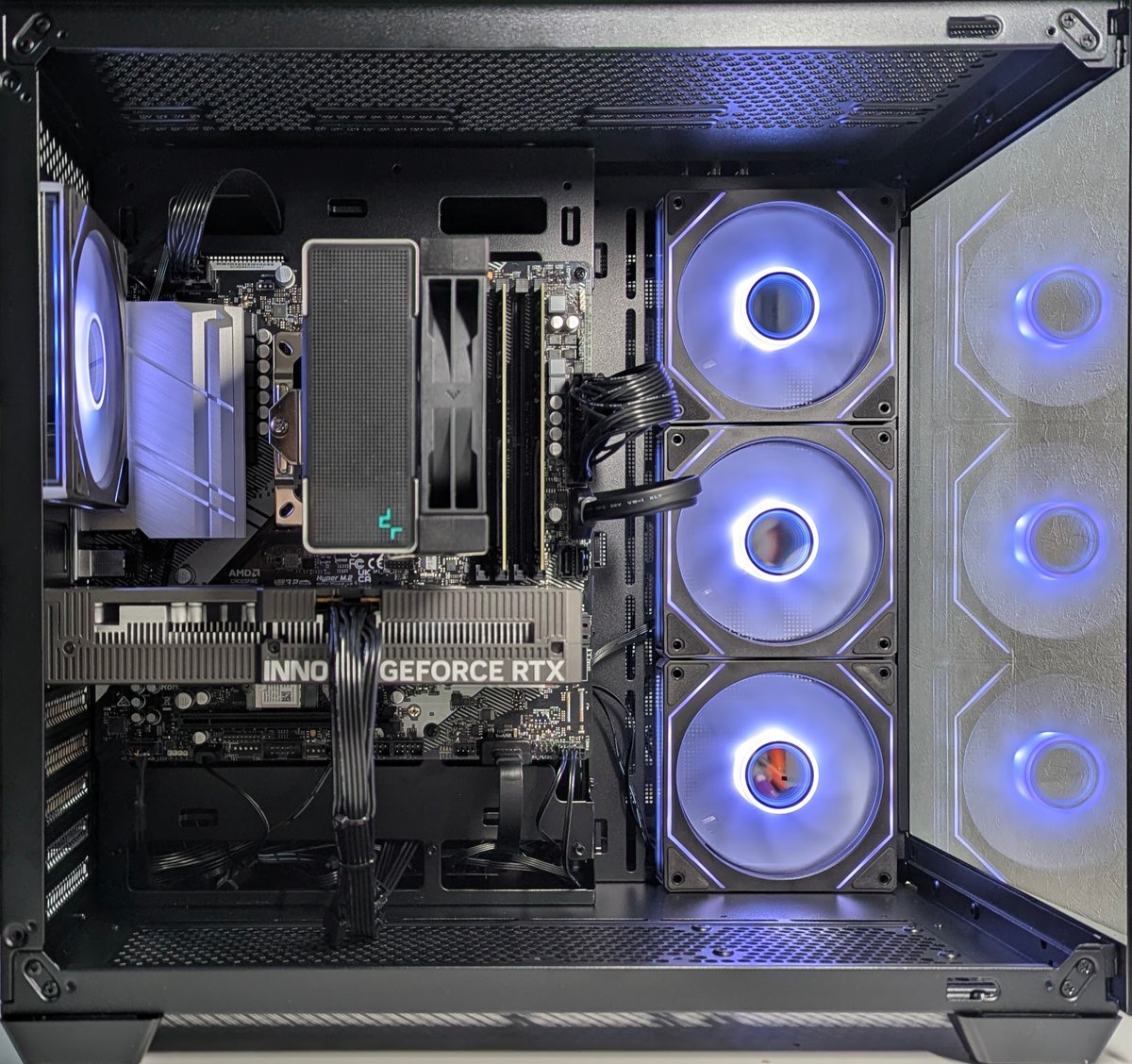 ゲーミングPC Ryzen7 5700X RTX5060の組立 19万円程度 電源