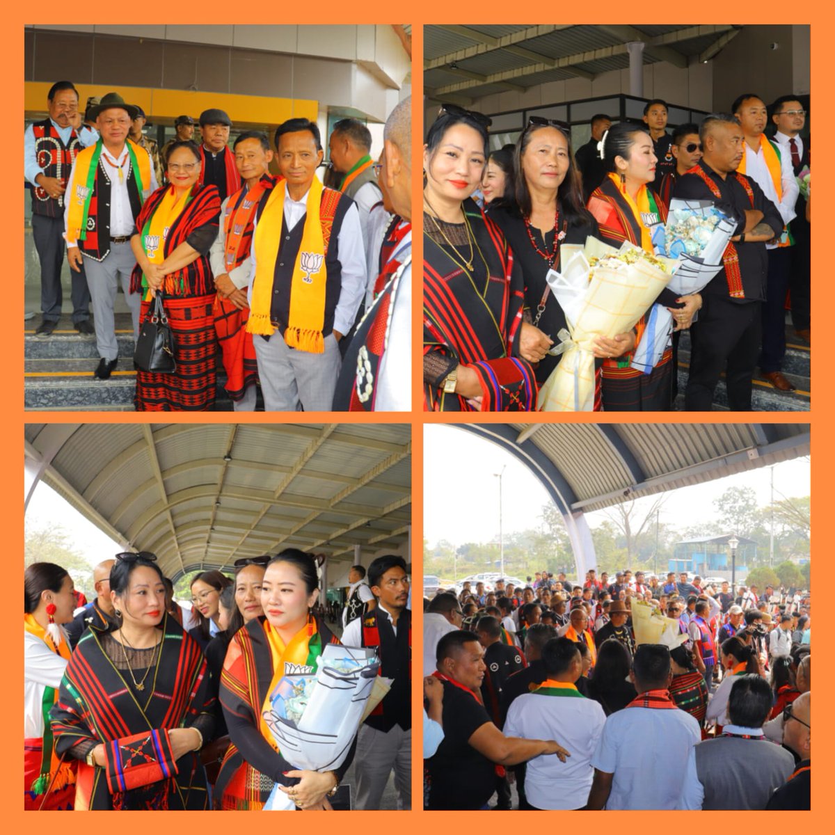 Shri <a href="/KVSinghMPGonda/">Kirti Vardhan Singh</a> ji, Hon’ble Union Minister of State for External Affairs &amp; Environment, Forest &amp; Climate Change, Govt. of India, was warmly received at the airport by the BJP Nagaland President Shri <a href="/YepthomiBen/">Benjamin Yepthomi</a> ji, senior party leaders, and party karyakartas.

His visit