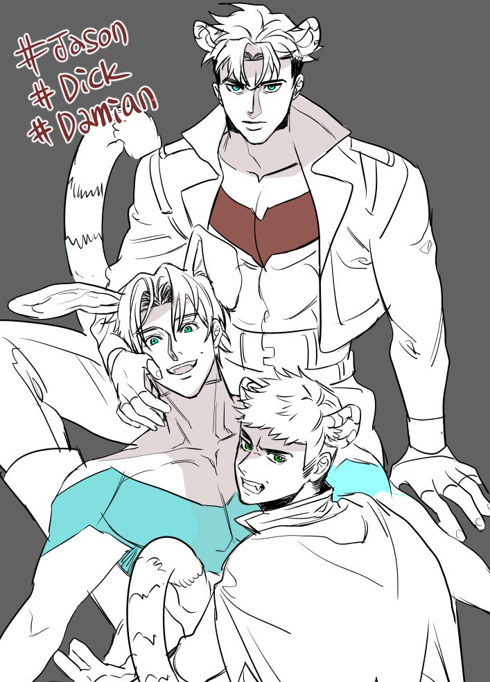 d_torytory's tweet photo. #jasontodd #dickgrayson #damianwayne #슨딕 #뎀딕 #큰형오른쪽 #딕른 색칠하기 귀찮 https://t.co/gGhyNHssfo
