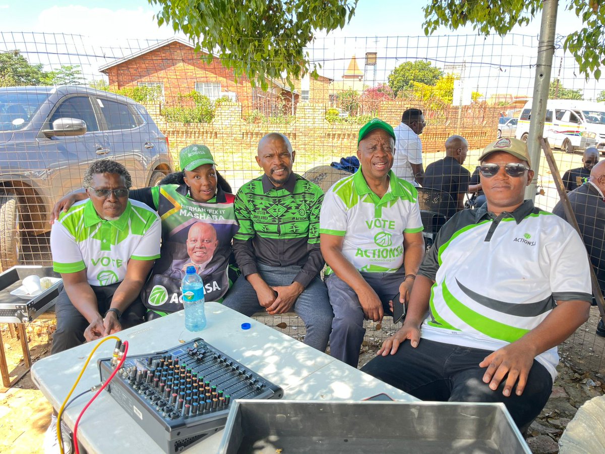 💚 LALA NGOXOLO PHINDI 💚 Leaders with purpose and determination for the good of the party and the people, attended and represented ActionSA diligently. Siyabonga Leader Phindi for blessing us with your presence and contribution to FIX the broken political system. Rest well.