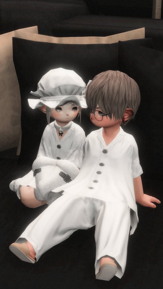 hatti_ff14's tweet photo. 사실 저 라라펠이됐어요, https://t.co/S0AoX2y9ml