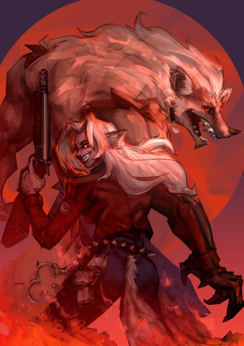 THERE ARE TWO WOLVES INSIDE OF ME.
#deadlockfanart #deadlocksilver #deadlock