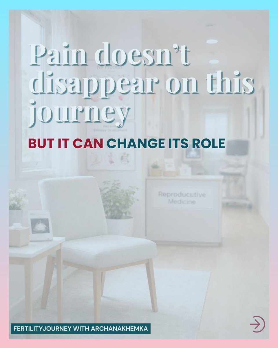 ArchanaKhemka99's tweet photo. On a fertility journey, healing isn’t forgetting.
It’s learning how to feel safe again.
That’s integration.
#fertilityjourney #ivf #ttc #emotionalhealing #infertilitysupport https://t.co/uKjYGkXRpb