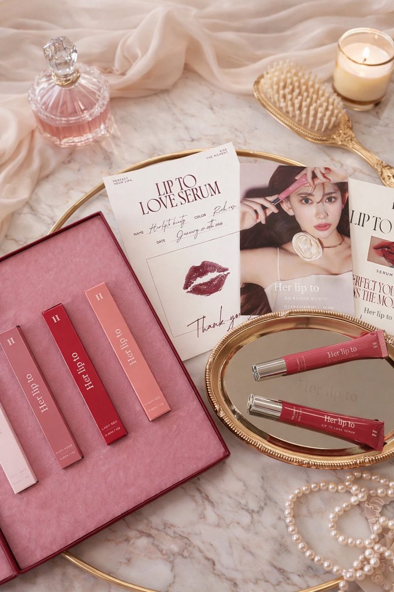 g_c1f's tweet photo. 先日、Her lip to BEAUTY「LIP TO LOVE SERUM」新作リップのローンチイベントに行ってきました💄💗美容液成分 90％以上配合で唇に潤いとツヤを与えながら、ケアまでか��える美容液リップ💋私は02がお気に入り♡︎ #herliptobeauty https://t.co/zneGUfM2Ea