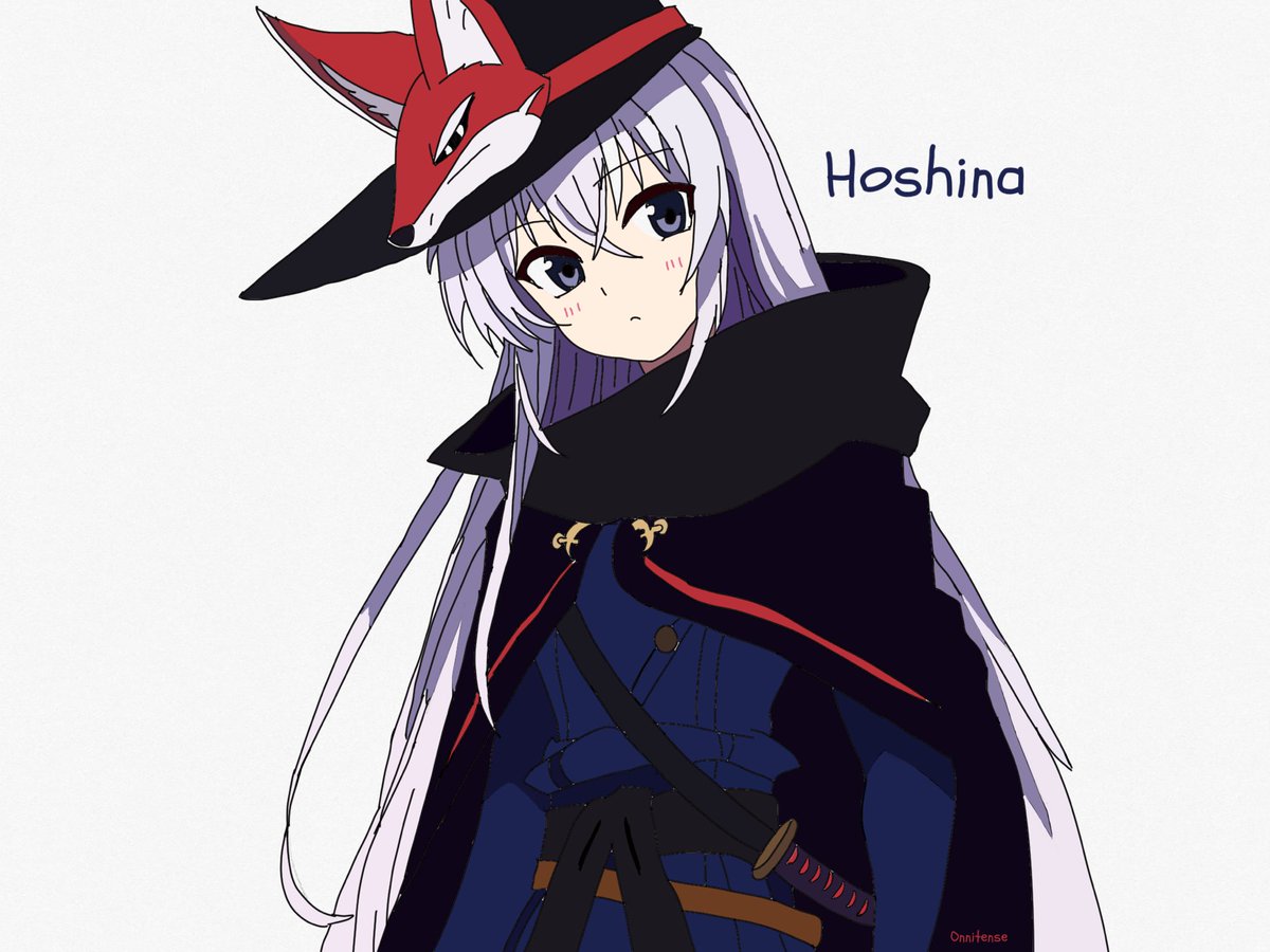 Onnitense's tweet photo. @hikarumee_ Hoshina, a swordswoman with a cursed blade called the blade of frost https://t.co/87Fxew8ssj